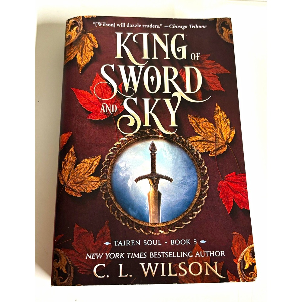 King of Sword and Sky (Tairen Soul Book 3) by C. L. Wilson Paperback Avon